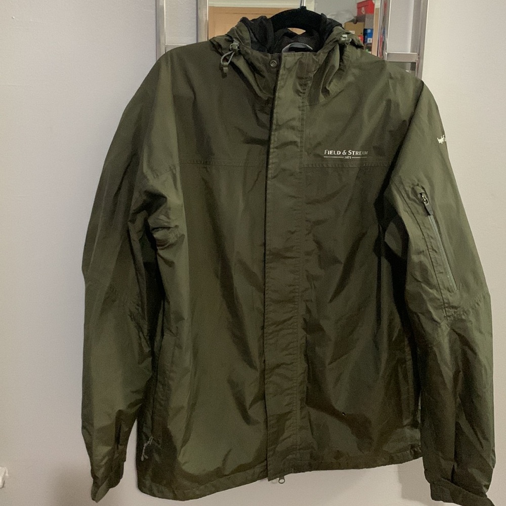 Mens Field & Stream Windbreaker Jackets size M